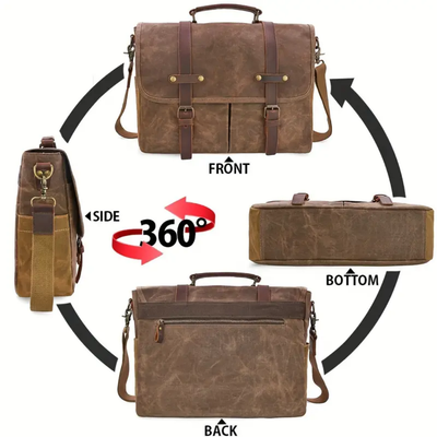 Austin | Vintage Style | Messenger Bag