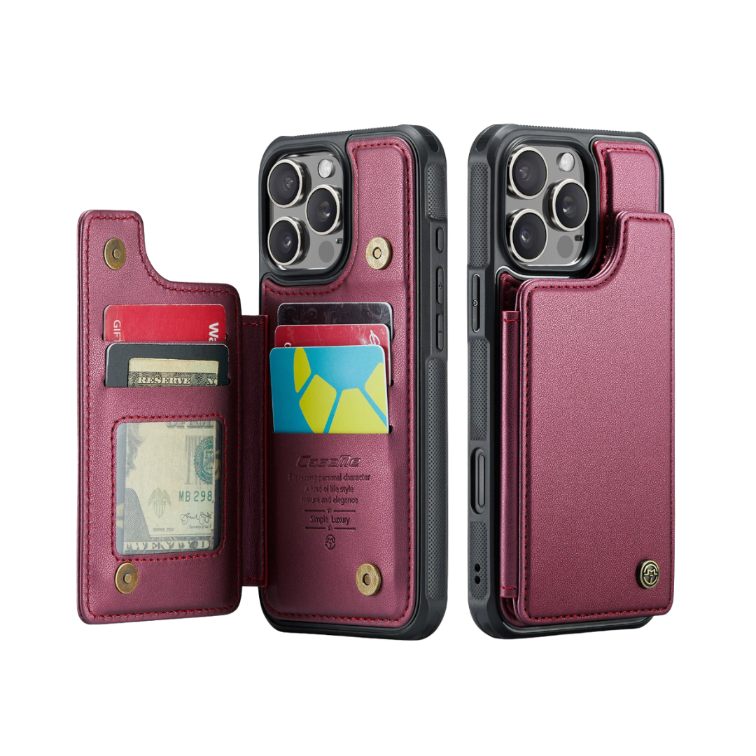Harrison | RFID Blocking Magnetic Wallet Flip Phone Case