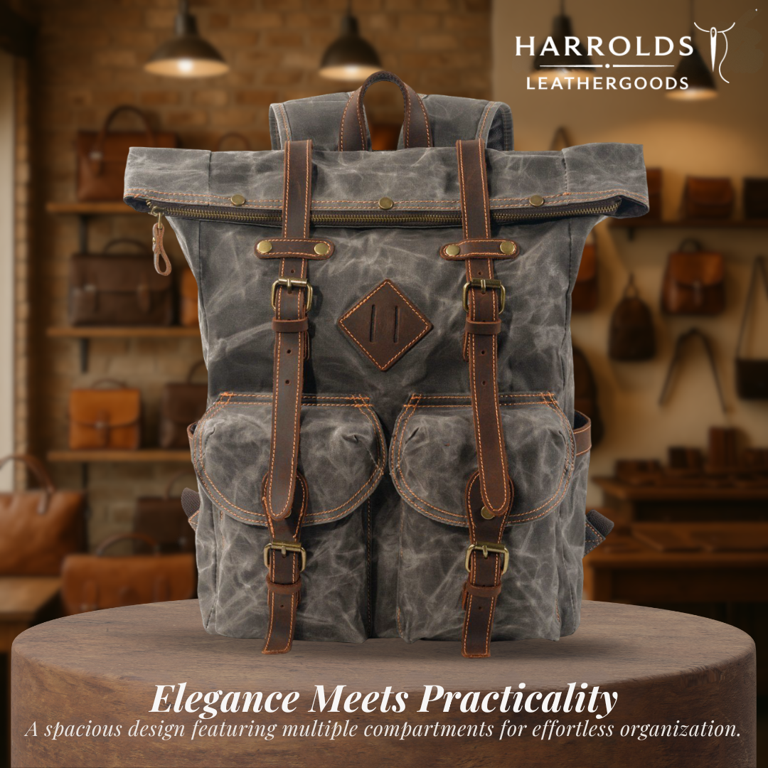 Nard | Rugged Waxed Canvas Backpack