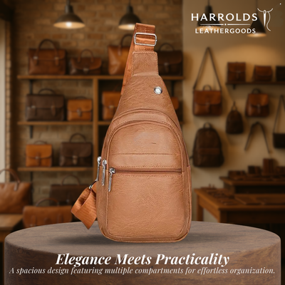 Joren | Compact Sling Bag with Multi-Zip Storage