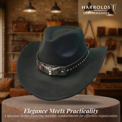 Dalton | Vintage Wide Brim Cowboy Hat with Classic Western Charm