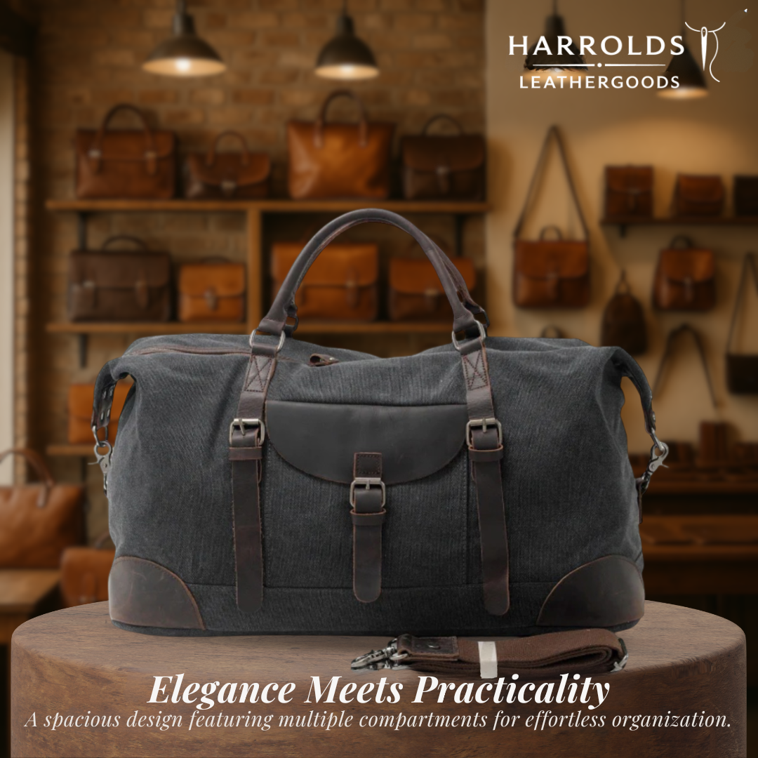 Francis | Vintage Rugged Leather | Duffel Bag