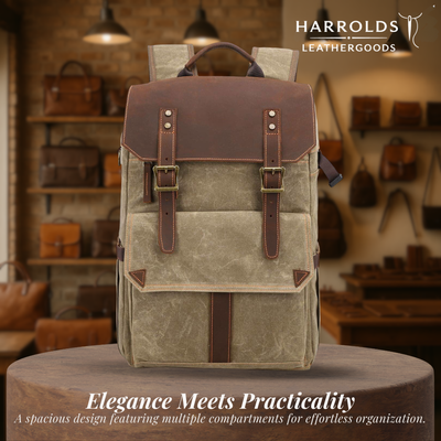 Jeko | Customizable Canvas Camera Backpack