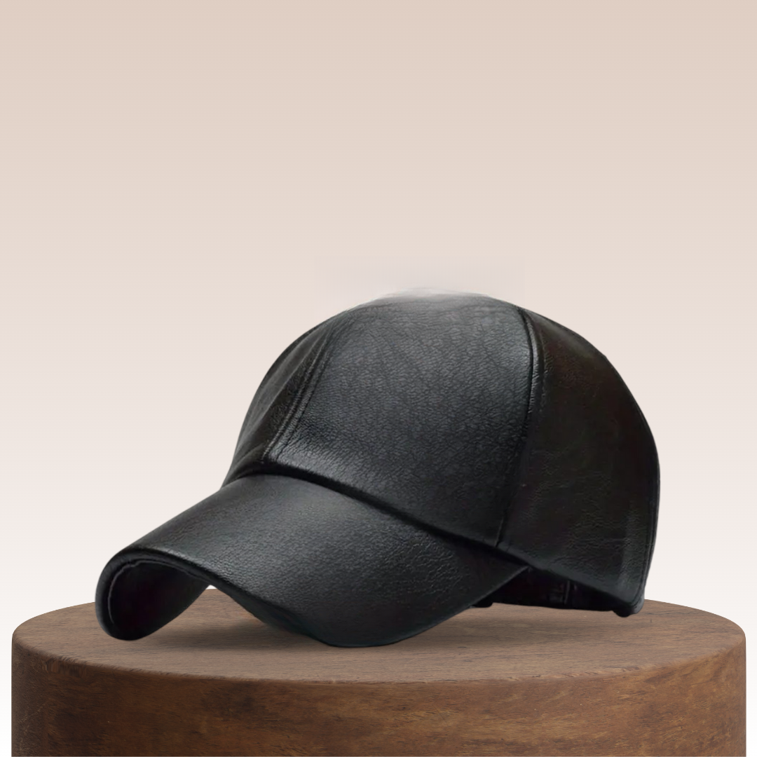 Daniel | Classic Leather-Style Baseball Cap for Men