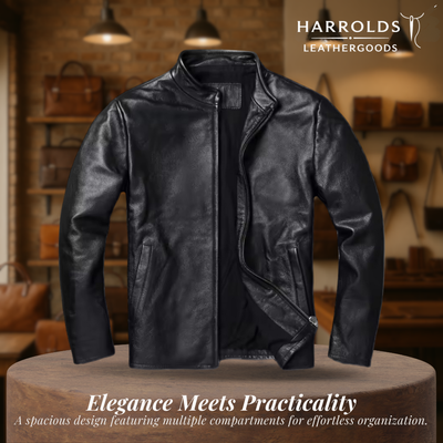 Maximilian | Classic Men’s Leather Motorcycle Jacket