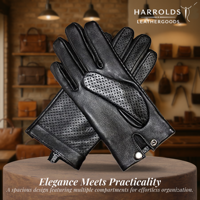 Damon | Sheepskin Leather Driving Gloves