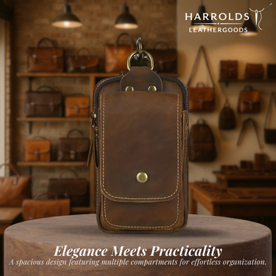 Denver | Vintage Leather Waist Pack