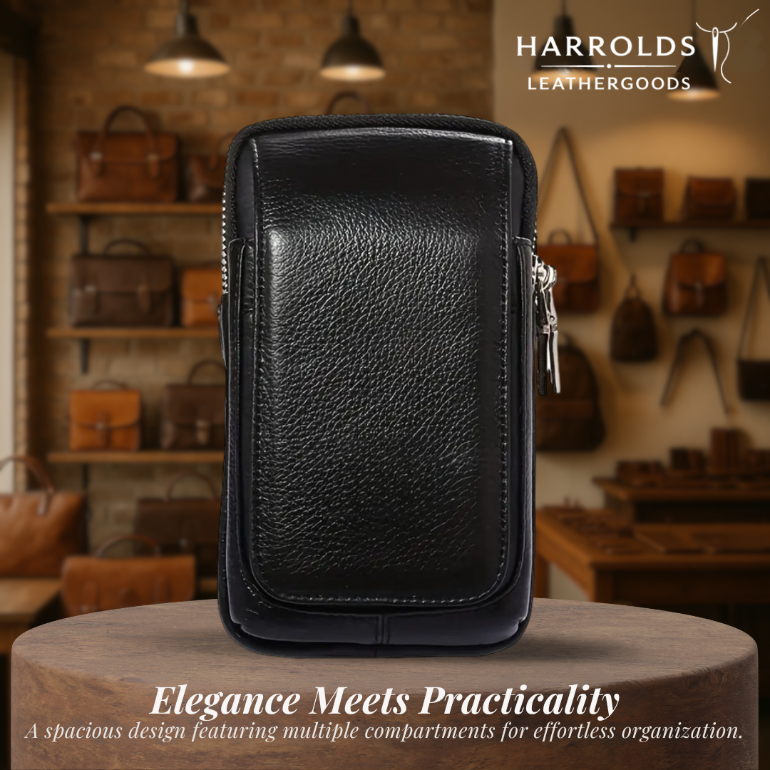 Sander | Phone & Essentials Leather Belt Pouch