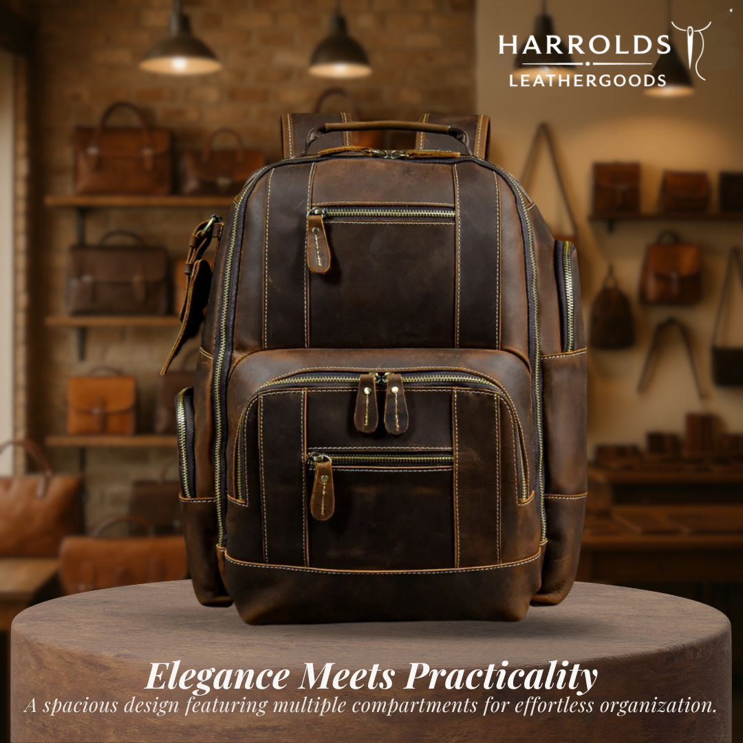 Nathan | Fashion Ample Leather | Backpack