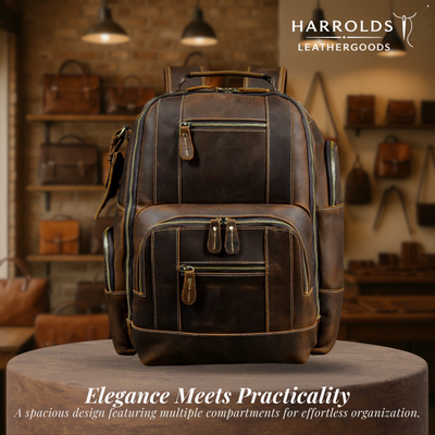 Nathan | Fashion Ample Leather | Backpack