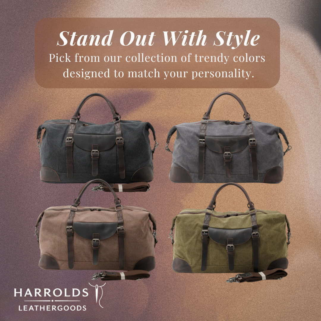 Francis | Vintage Rugged Leather | Duffel Bag