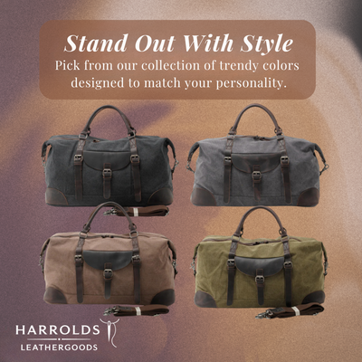 Francis | Vintage Rugged Leather | Duffel Bag