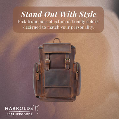 Ellison | Leather Laptop Backpack for Everyday Commute