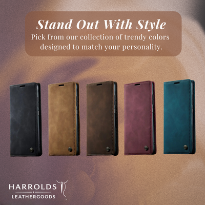 Maurice | Galaxy Convenient Flip Leather Phone Case