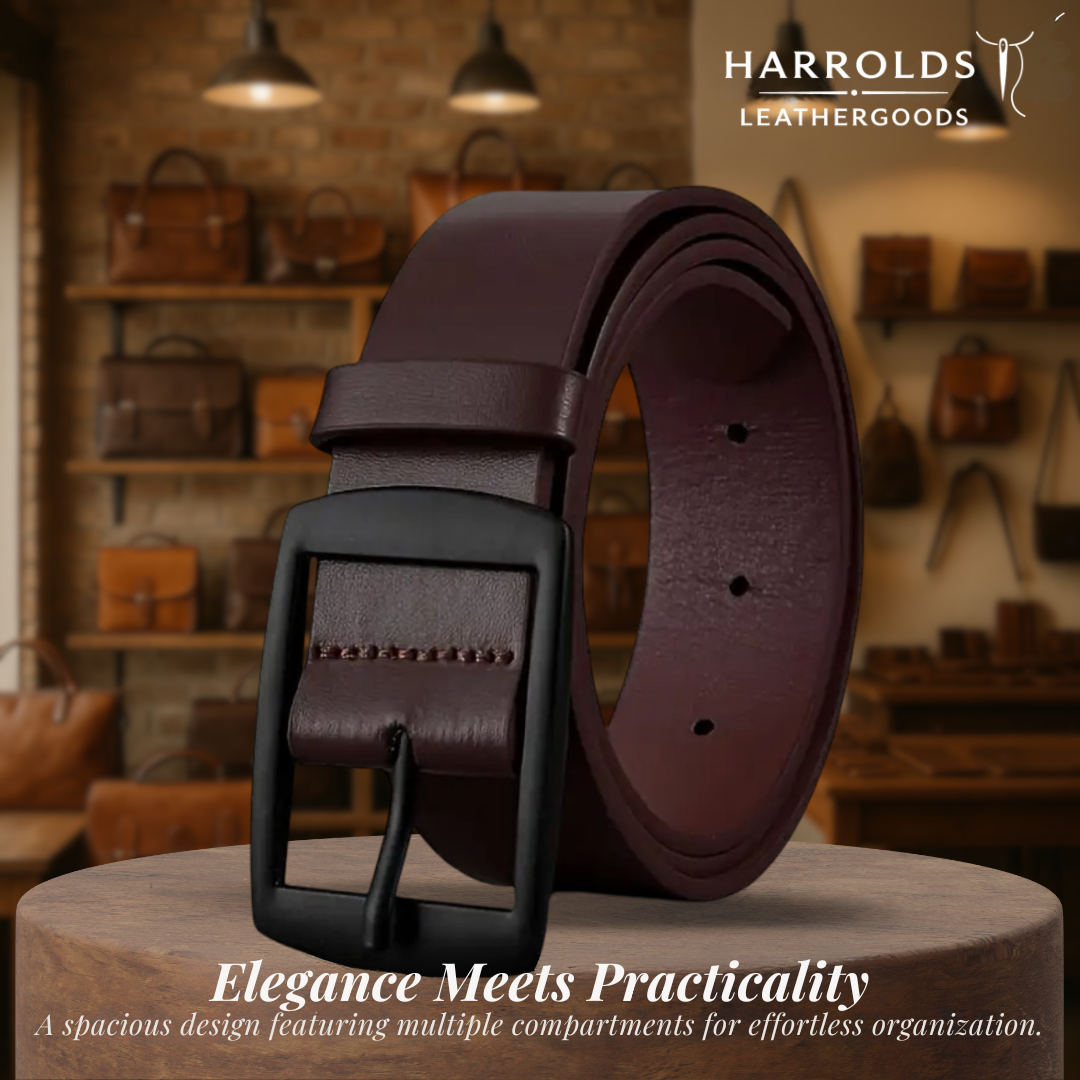 Milan | Everyday Belt with Square Alloy Buckle