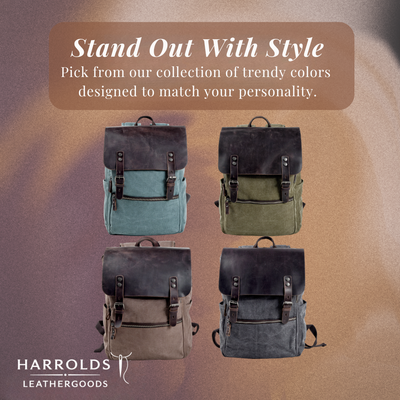 Carter | Urban Canvas Backpack