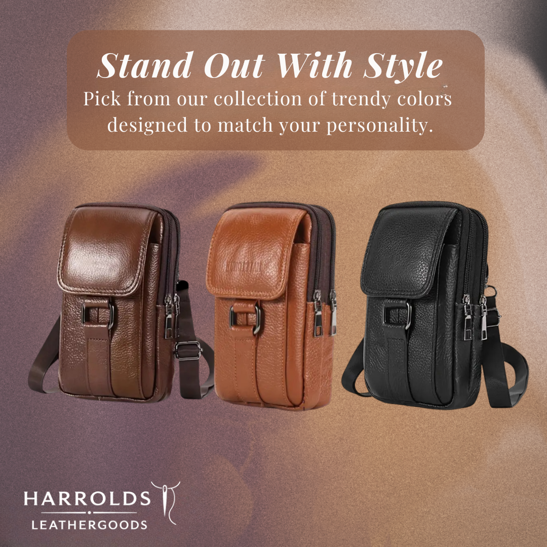 Frank | Belt Phone Pouch Zippered Wallet Case