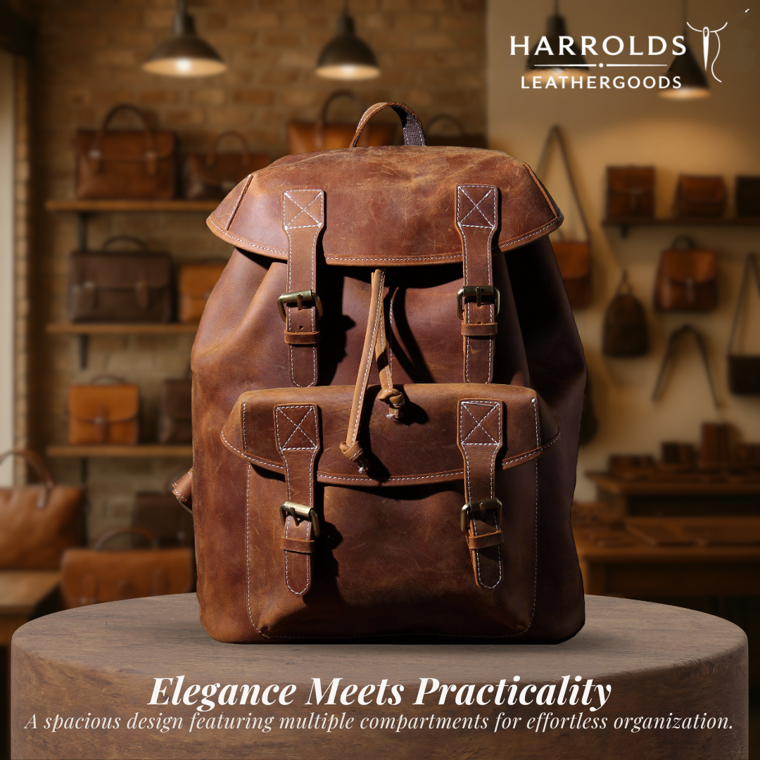 Robert | Vintage Organized Leather | Backpack