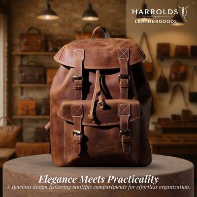 Robert | Vintage Organized Leather | Backpack