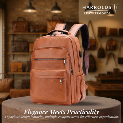 Theo | Premium Leather Backpack