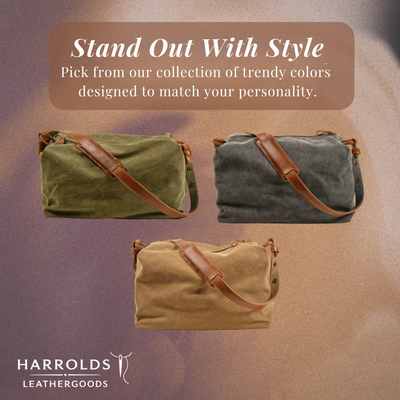 Camden | Heritage Canvas Duffle Bag