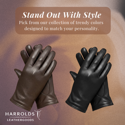 Damon | Sheepskin Leather Driving Gloves