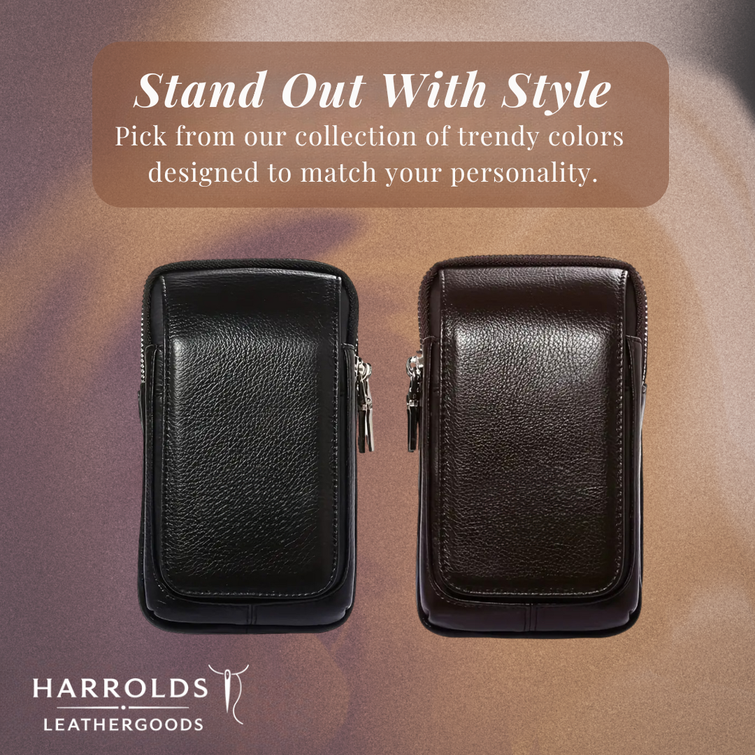 Sander | Phone & Essentials Leather Belt Pouch