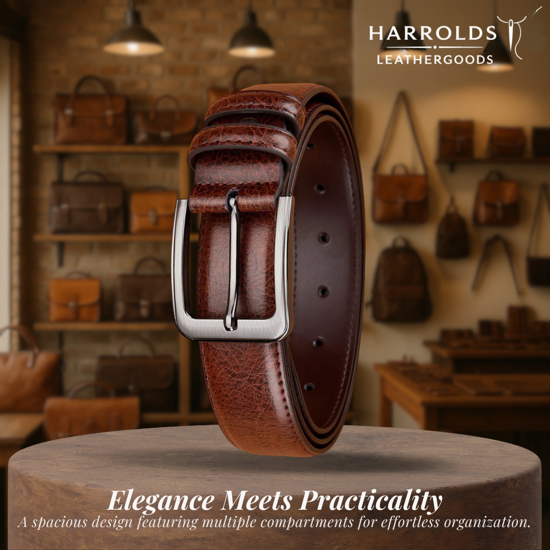 Logan  Belt with Classic Buckle