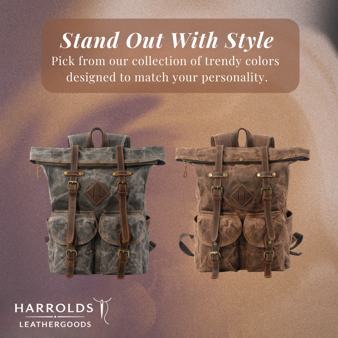 Nard | Rugged Waxed Canvas Backpack