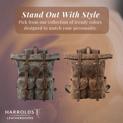 Nard | Rugged Waxed Canvas Backpack