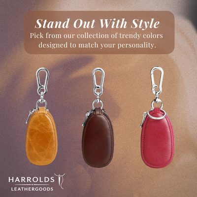 Kevin | Double Leather Key Organizer Wallet