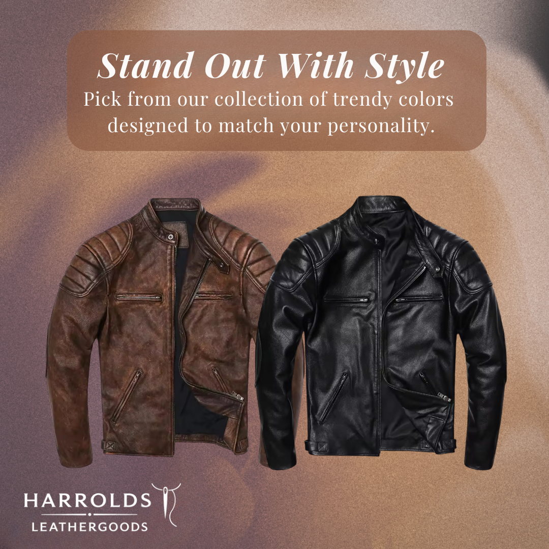 Alexander | Vintage Racer Leather Jacket