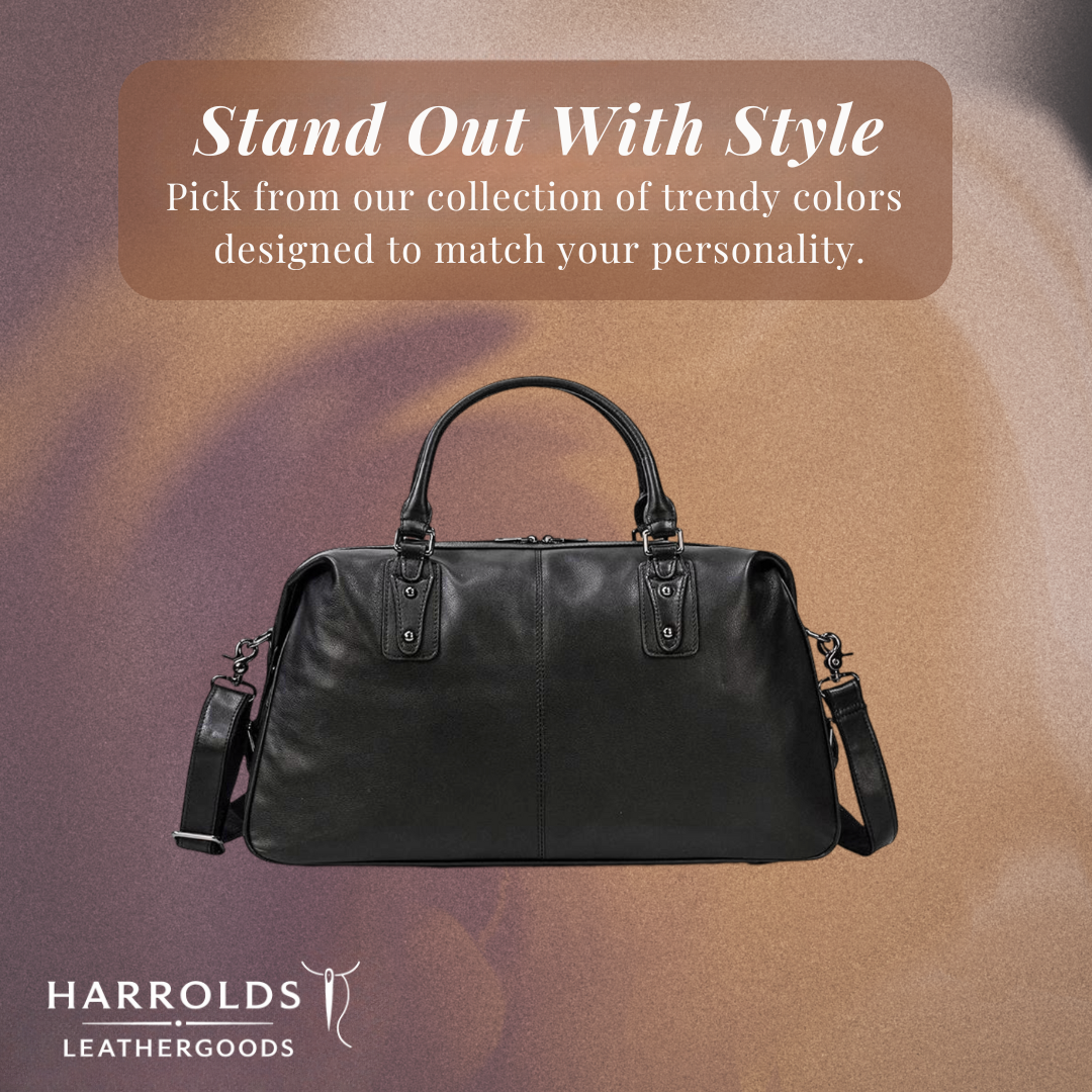 Rafael | Leather Weekender | Duffel Bag