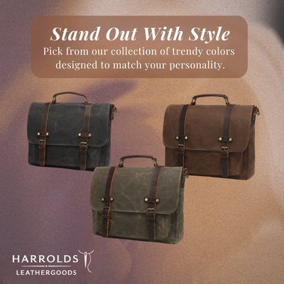 Austin | Vintage Style | Messenger Bag