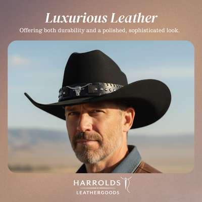 Dalton | Vintage Wide Brim Cowboy Hat with Classic Western Charm