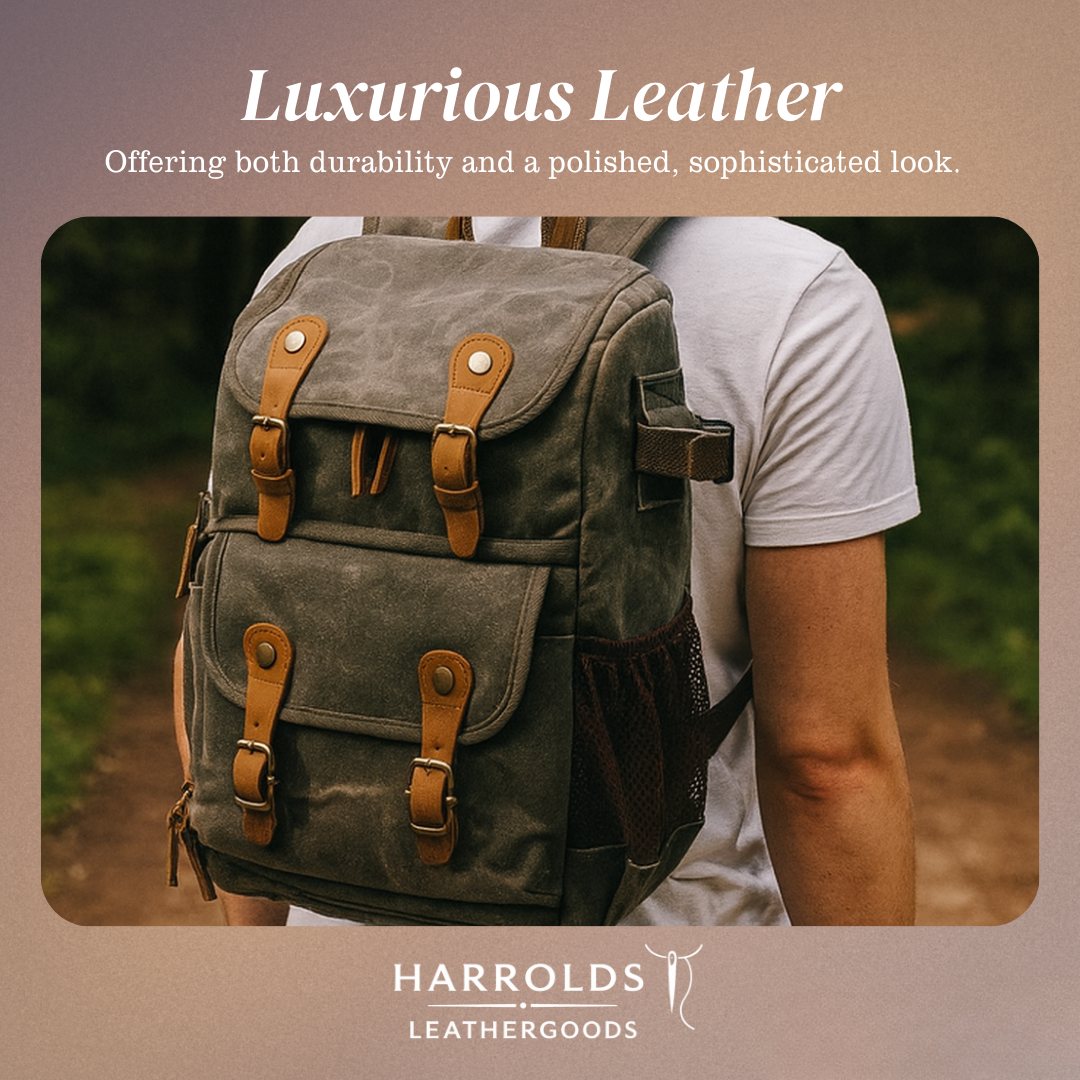 Jerick | Vintage Canvas Camera Backpack