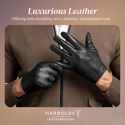 Damon | Sheepskin Leather Driving Gloves
