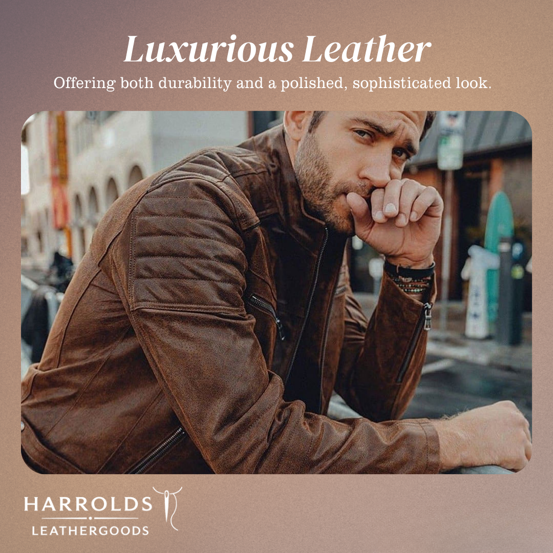 Alexander | Vintage Racer Leather Jacket