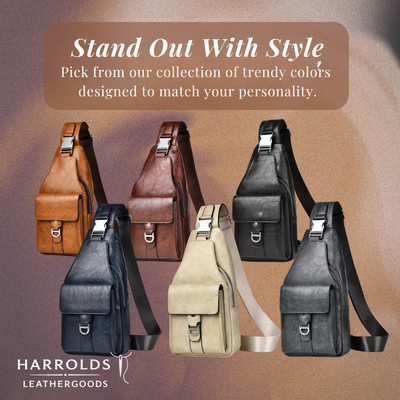 Silas | Vintage Crossbody Bag for Men