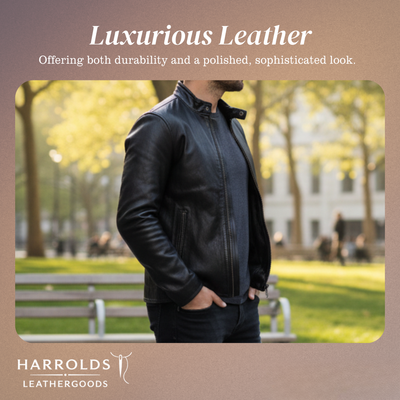 Maximilian | Classic Men’s Leather Motorcycle Jacket