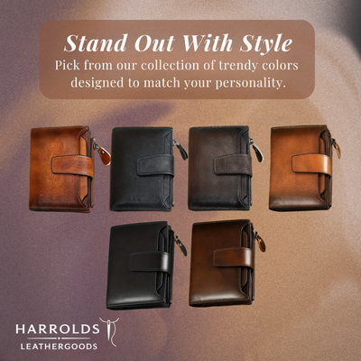 Callum | Vintage Leather RFID Duo-fold Wallet