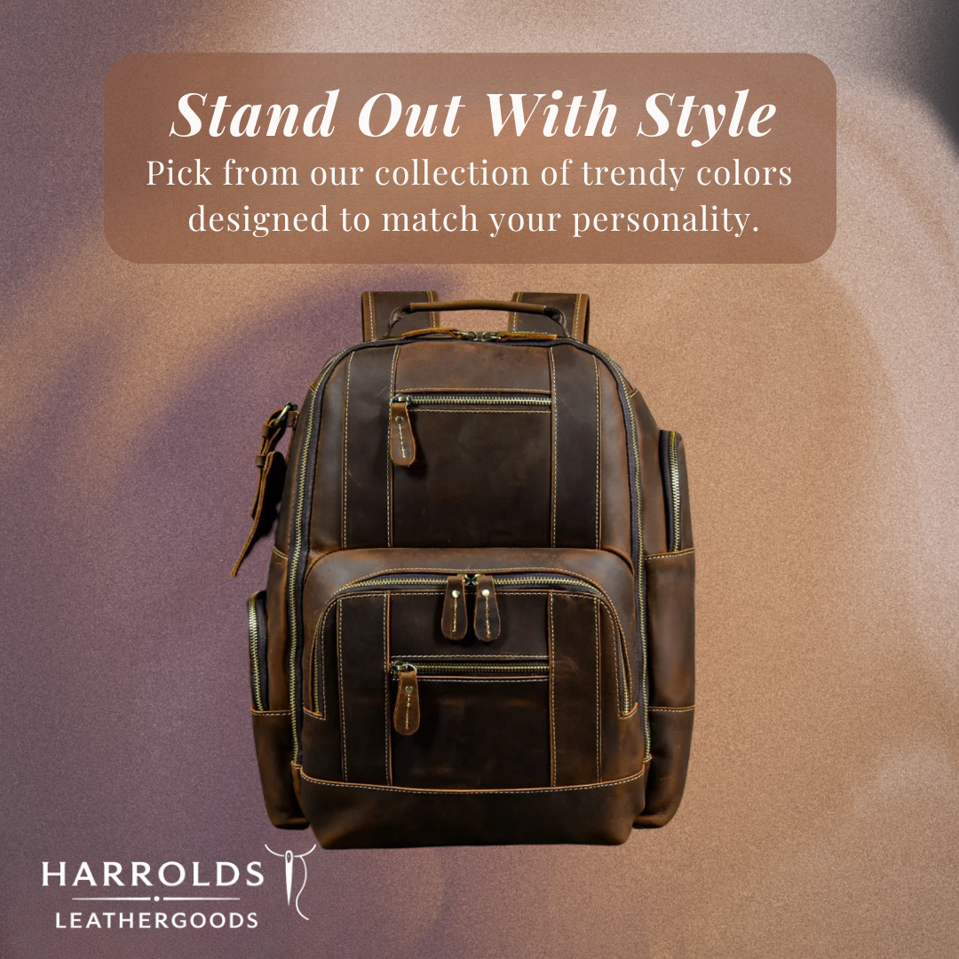 Nathan | Fashion Ample Leather | Backpack