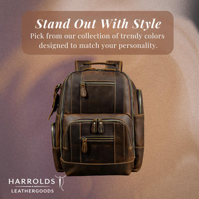 Nathan | Fashion Ample Leather | Backpack