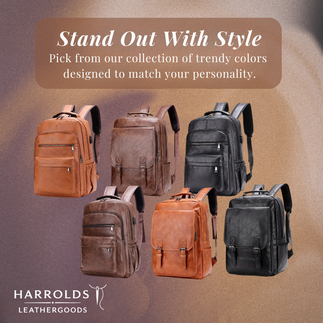 Theo | Premium Leather Backpack