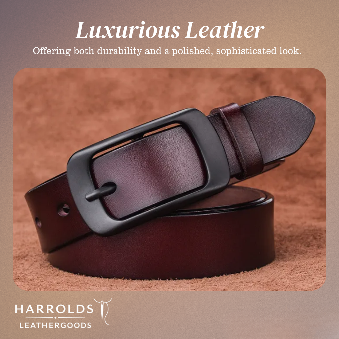 Milan | Everyday Belt with Square Alloy Buckle