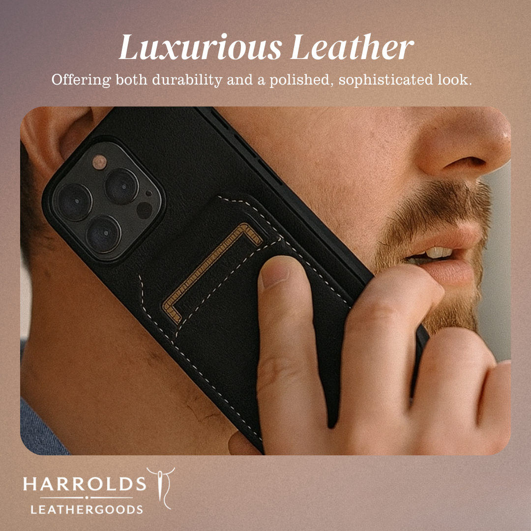 Adrian | Premium Leather-Style Phone Holder Case