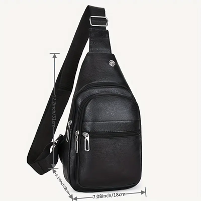 Joren | Compact Sling Bag with Multi-Zip Storage