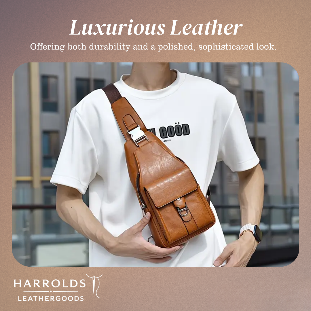Silas | Vintage Crossbody Bag for Men