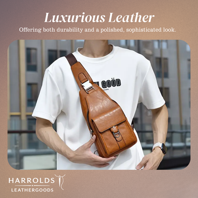 Silas | Vintage Crossbody Bag for Men