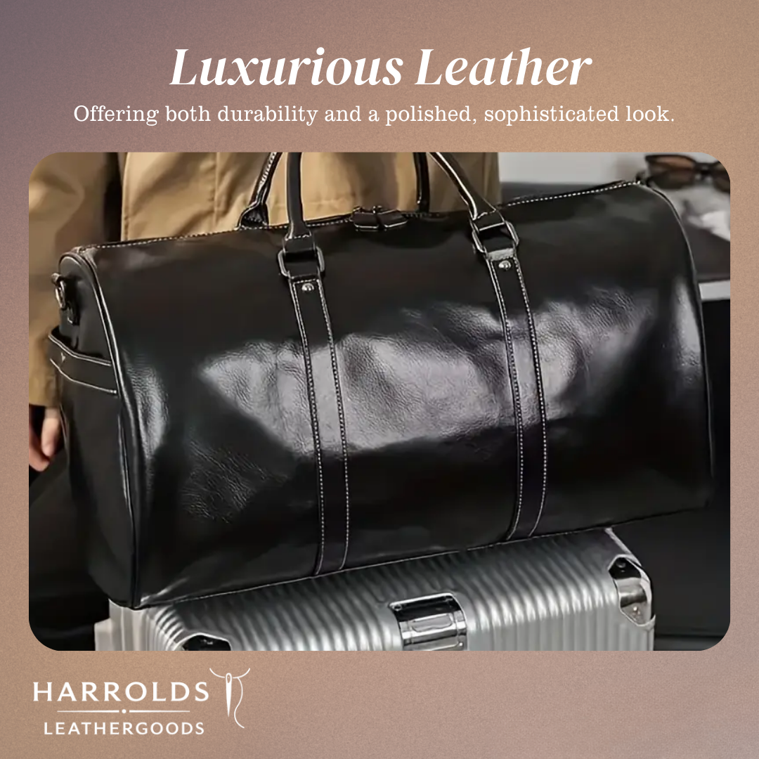 Lennox | Leather Weekender Travel Bag